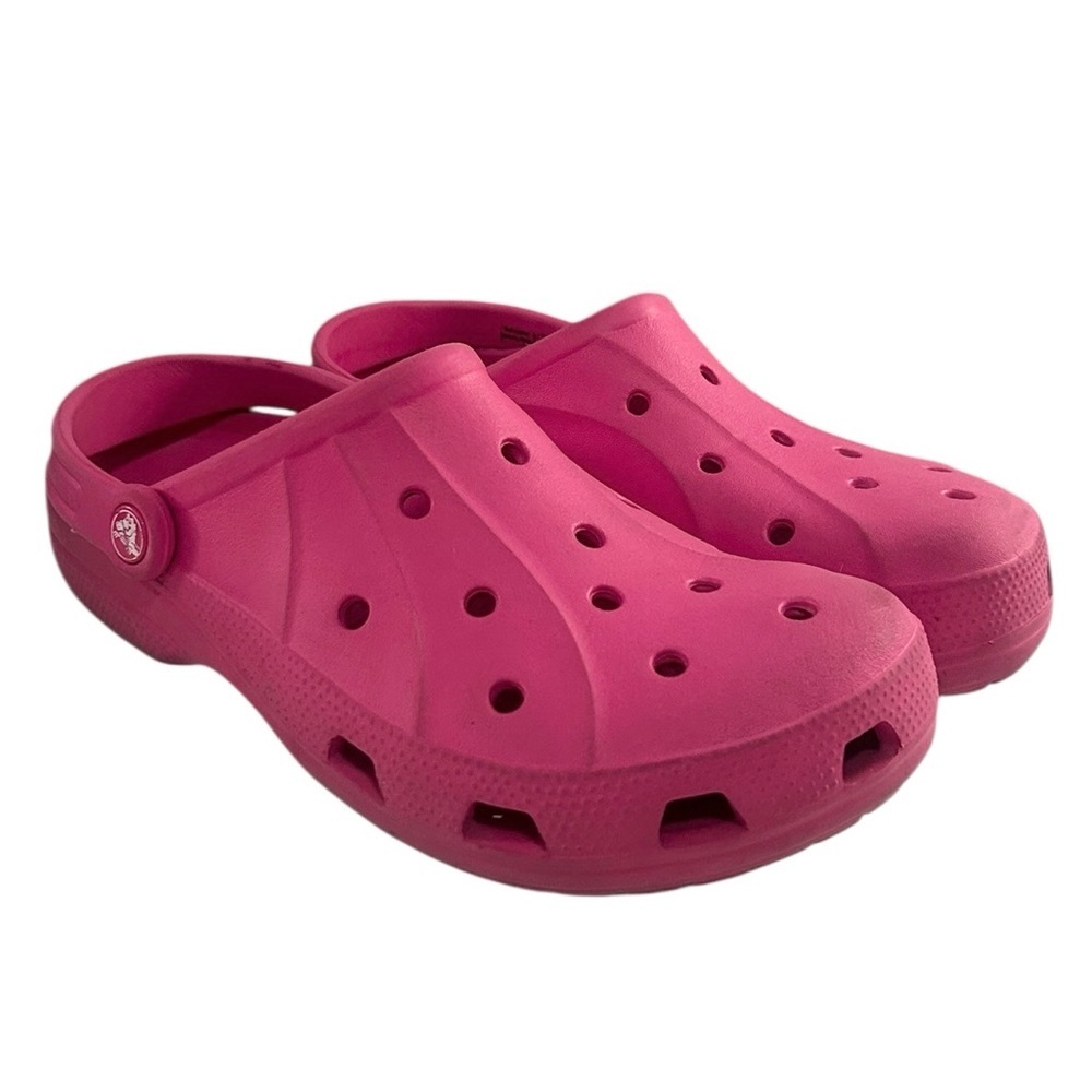 CROCS Hot Pink Classic Clog Sandals Women's Size 10 Men's Size 8